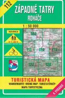 Turistická mapa č. 112: Západné Tatry - Roháče (1 : 50 000)