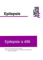 Epilepsie a dítě