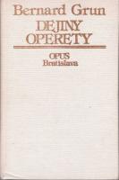 Dejiny operety