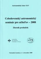 Celoslovenský astronomický seminár pre učiteľov - 2008