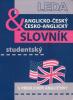 Anglicko - český & česko - anglický studentský slovník s přehledem angličtiny