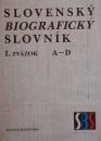 Slovenský biografický slovník I. zväzok, A-D