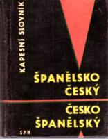 Španělsko - český, česko - španělský kapesní slovník