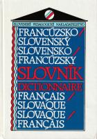 Francúzsko - slovenský, slovensko - francúzsky slovník