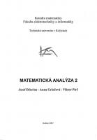 Matematická analýza 2
