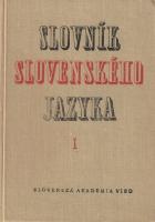 Slovník slovenského jazyka I. - VI.