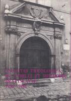 Facultas theologica ss. Cyrilli et Methodhii Bratislavavae 1936 - 1986 (Zborník štúdií)
