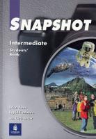 Snapshot - Intermediate Students Book
