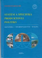 Systém a špecifiká produktovej politiky