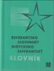 Esperantsko - slovenský, slovensko - esperantský slovník